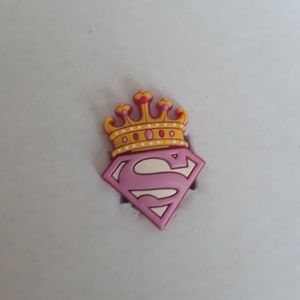 CROCS Jibbitz Super Girl Crown Charm